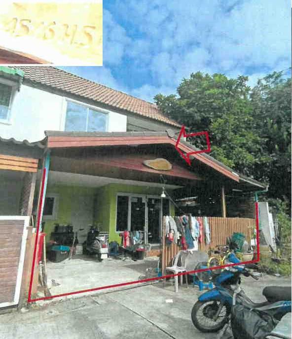 บ้านแฝดหลุดจำนอง ธ.ธนาคารอาคารสงเคราะห์ นครปฐม สามพราน ไร่ขิง